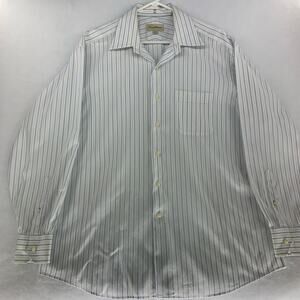 Tommy Bahama Men's Striped Button Down Dress Shirt Size 16 1/2 34/35